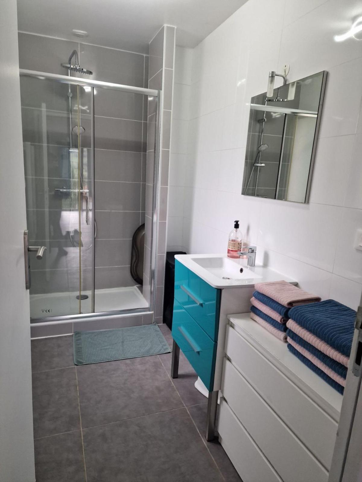 Appartement Rez De Jardin Saint-Martin-dʼUriage 外观 照片